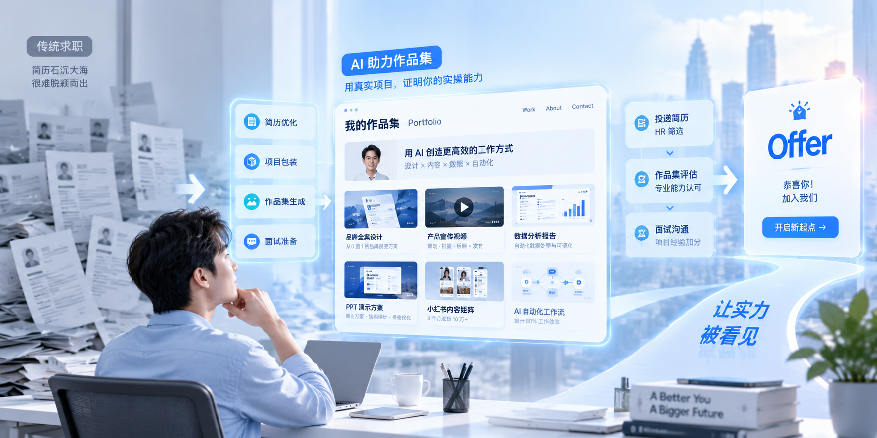 求职就业：用作品证明实操能力
